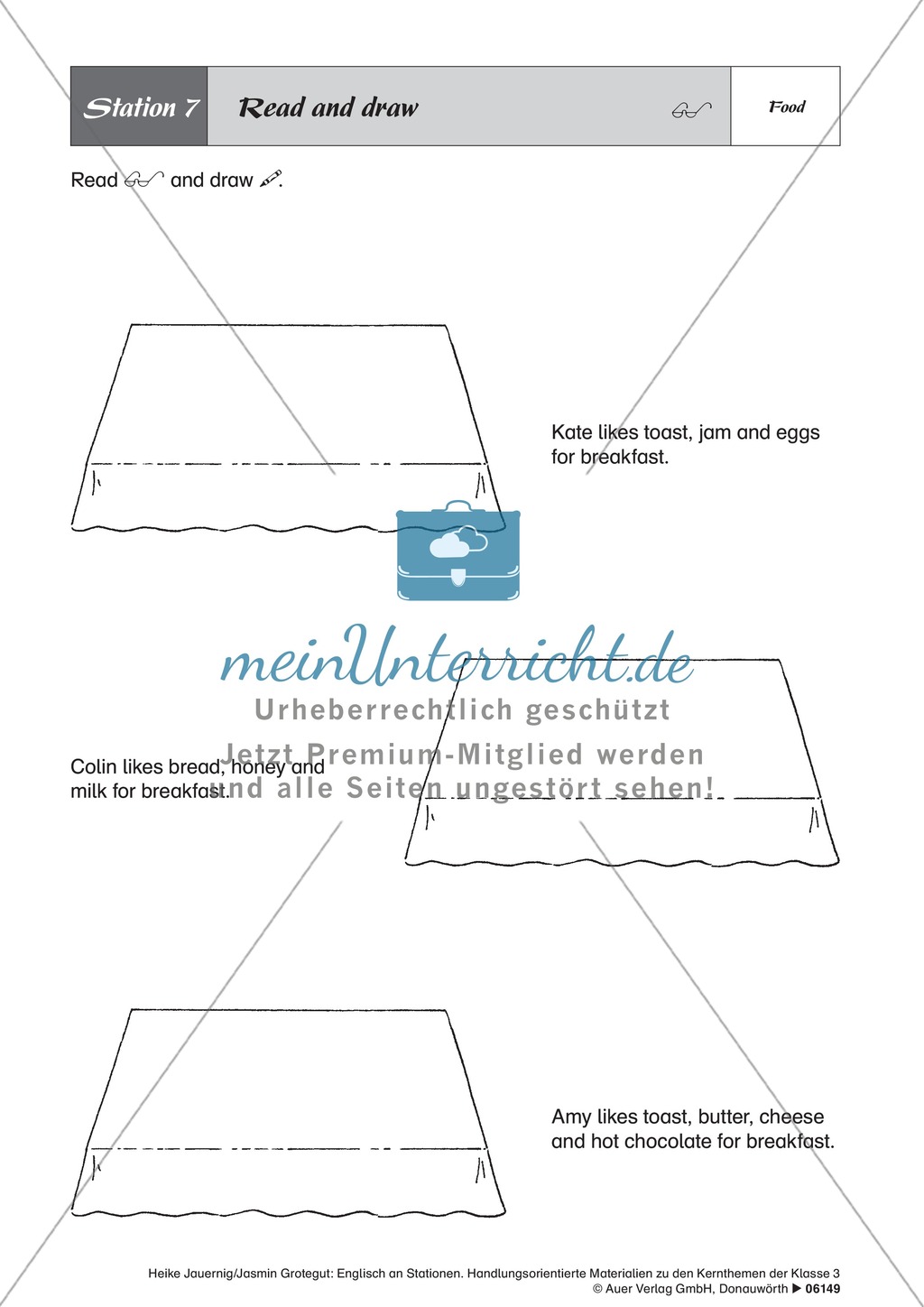Handlungsorientierte Stationen zum Kernthema