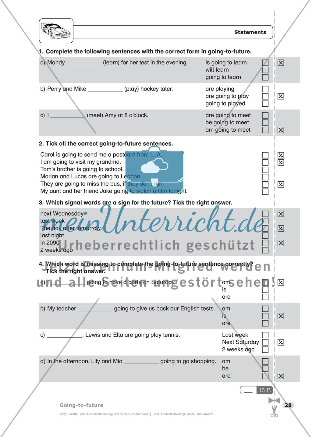 Auer Führerscheine Englisch Klasse 5 Preview 5