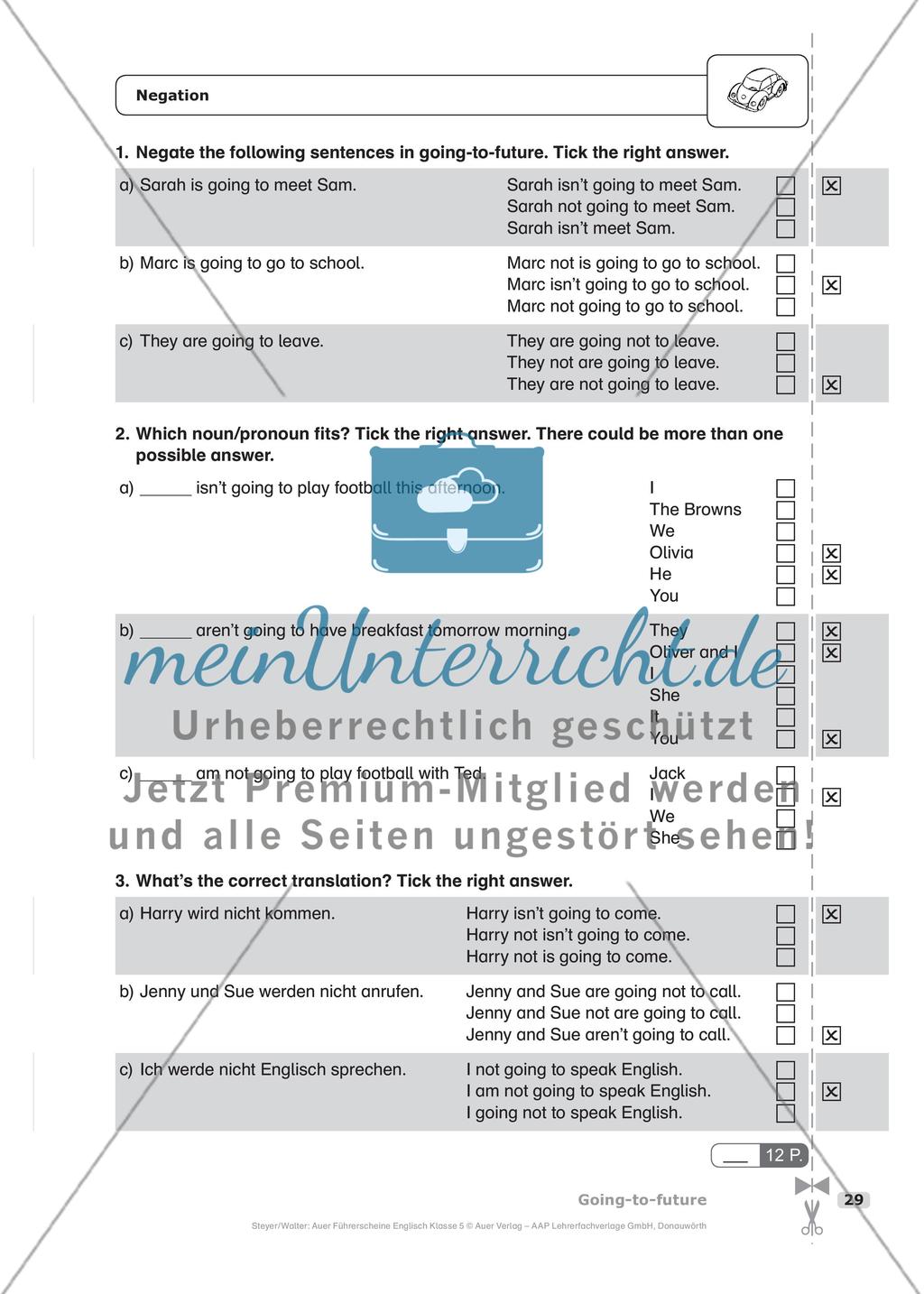 Auer Führerscheine Englisch Klasse 5 Preview 6