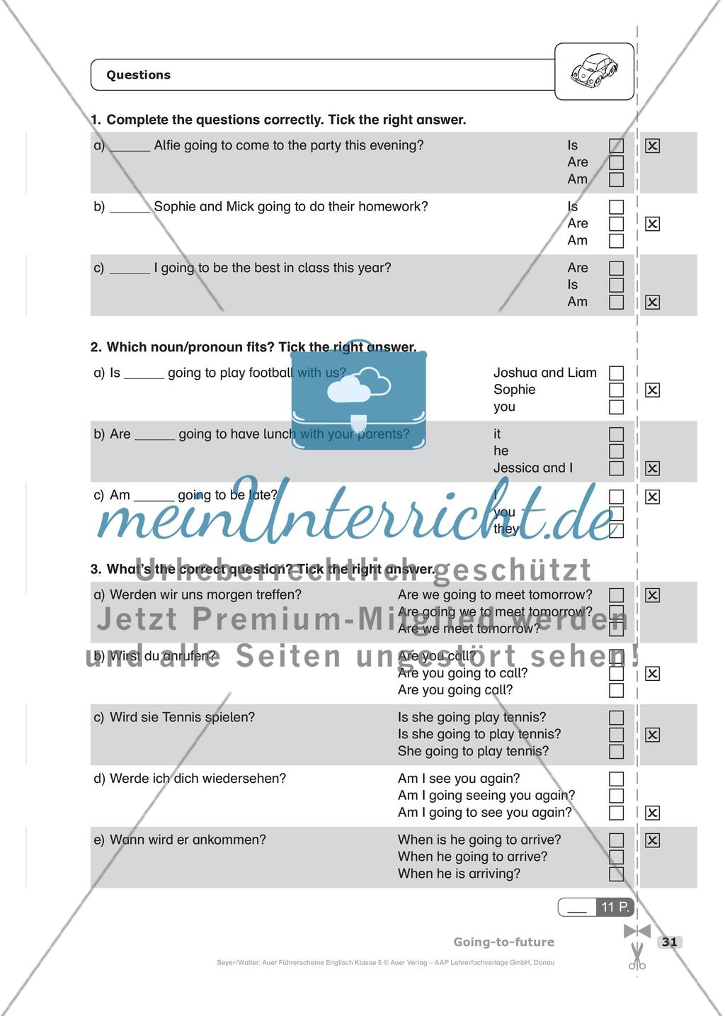 Auer Führerscheine Englisch Klasse 5 Preview 8