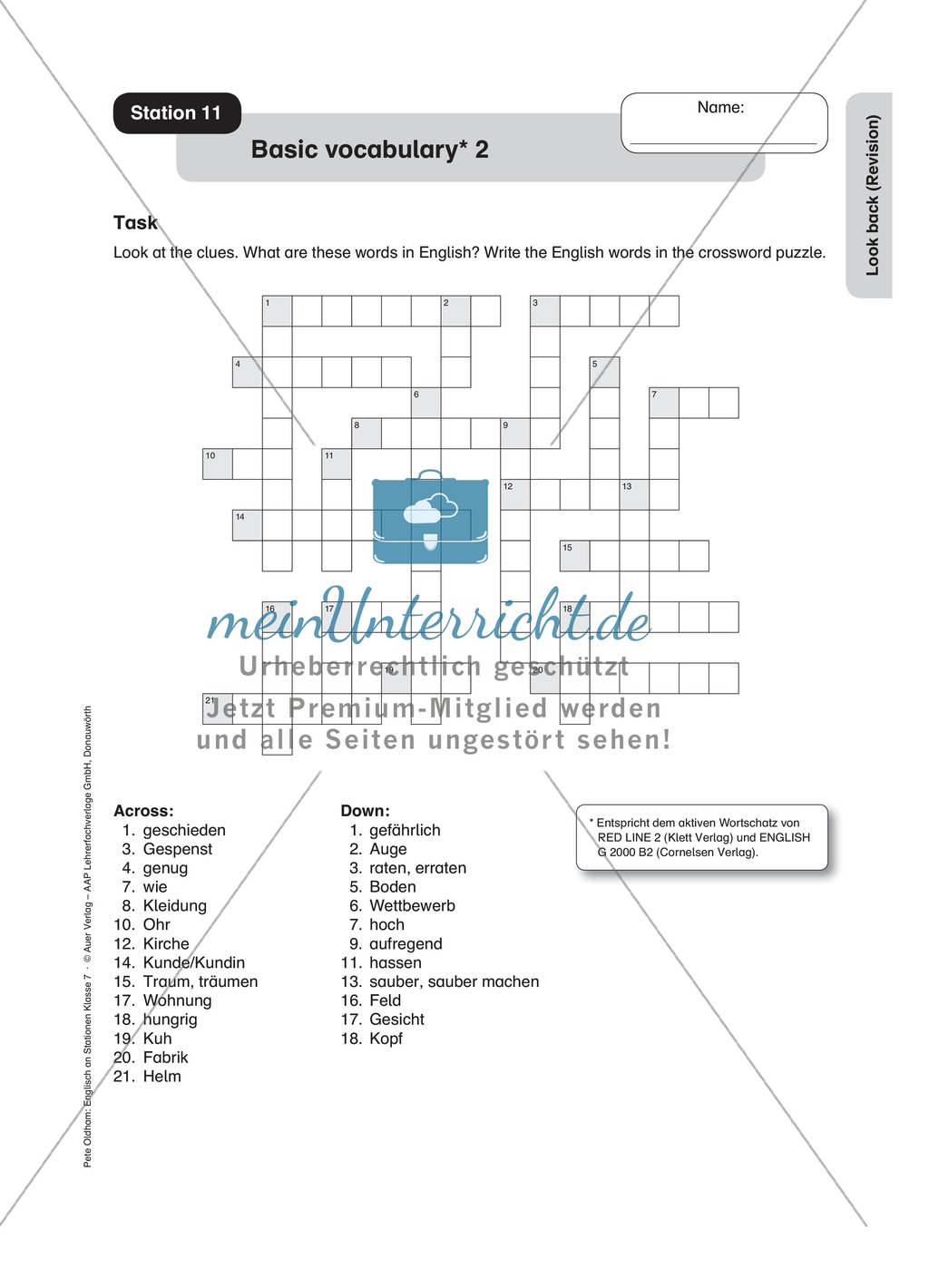 Stationenlernen: Revision der 7. Klasse an 14 Stationen Preview 11