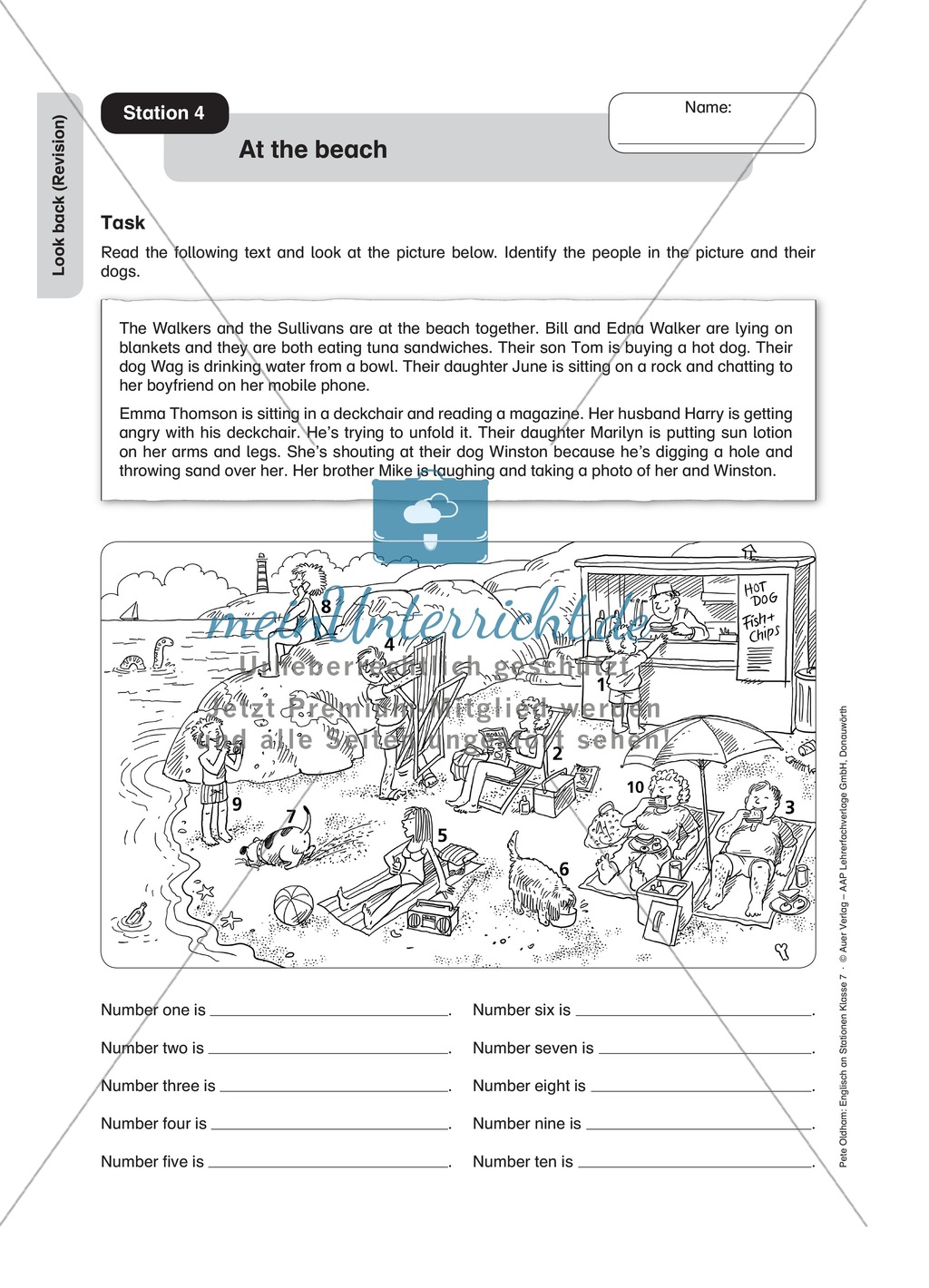 Stationenlernen: Revision der 7. Klasse an 14 Stationen Preview 4