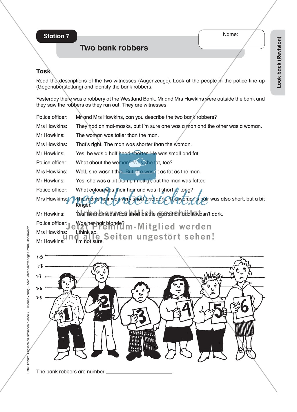 Stationenlernen: Revision der 7. Klasse an 14 Stationen Preview 7