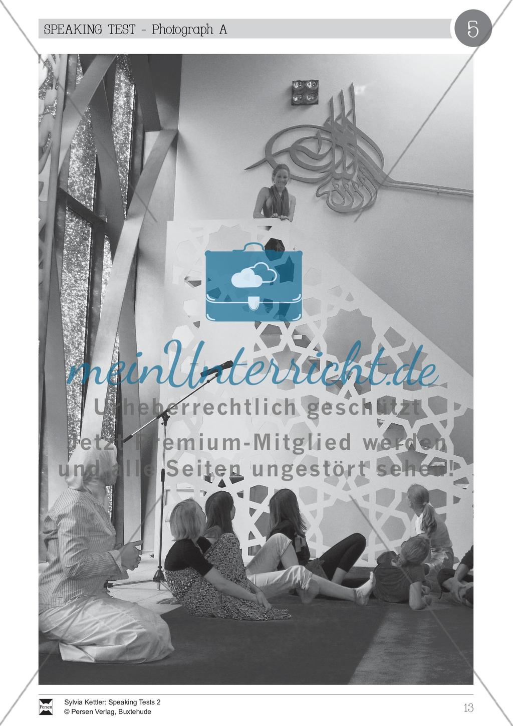 Speaking Test (part 3): Responding to visual prompts - Different cultures Preview 2