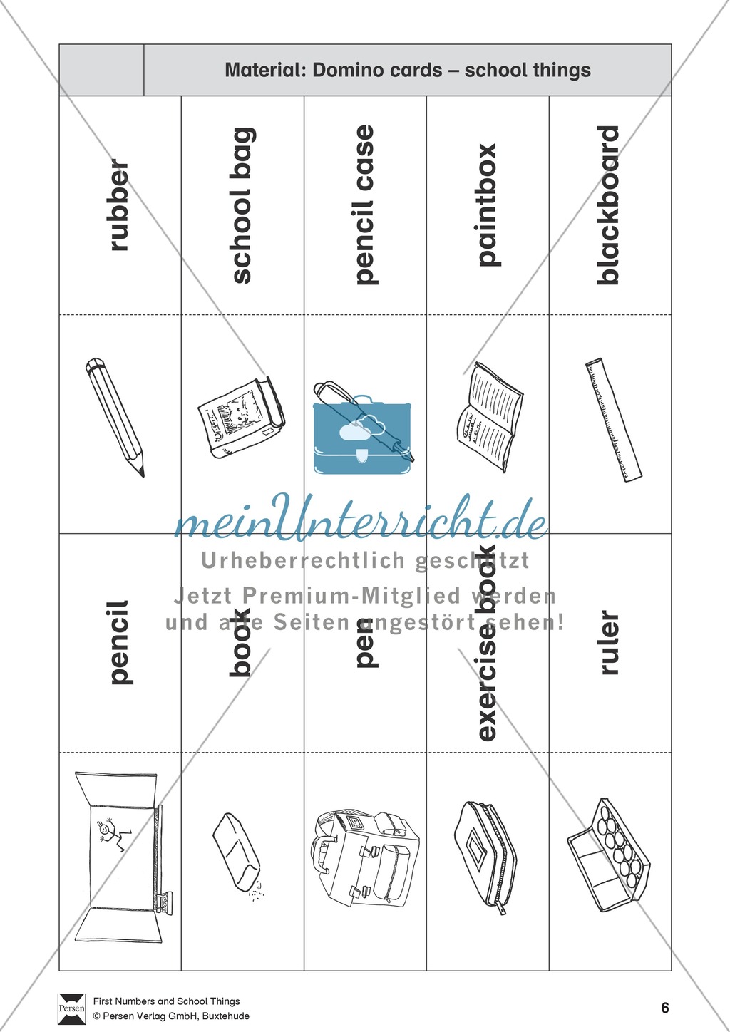 School things: domino Preview 1