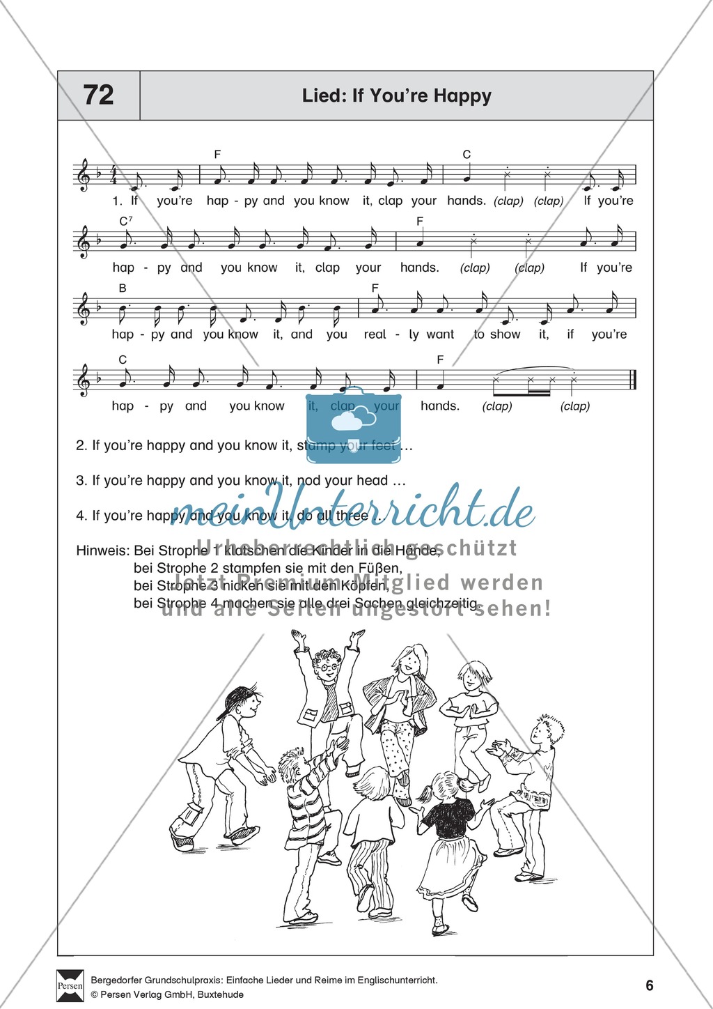 If You're Happy: lyrics Preview 1