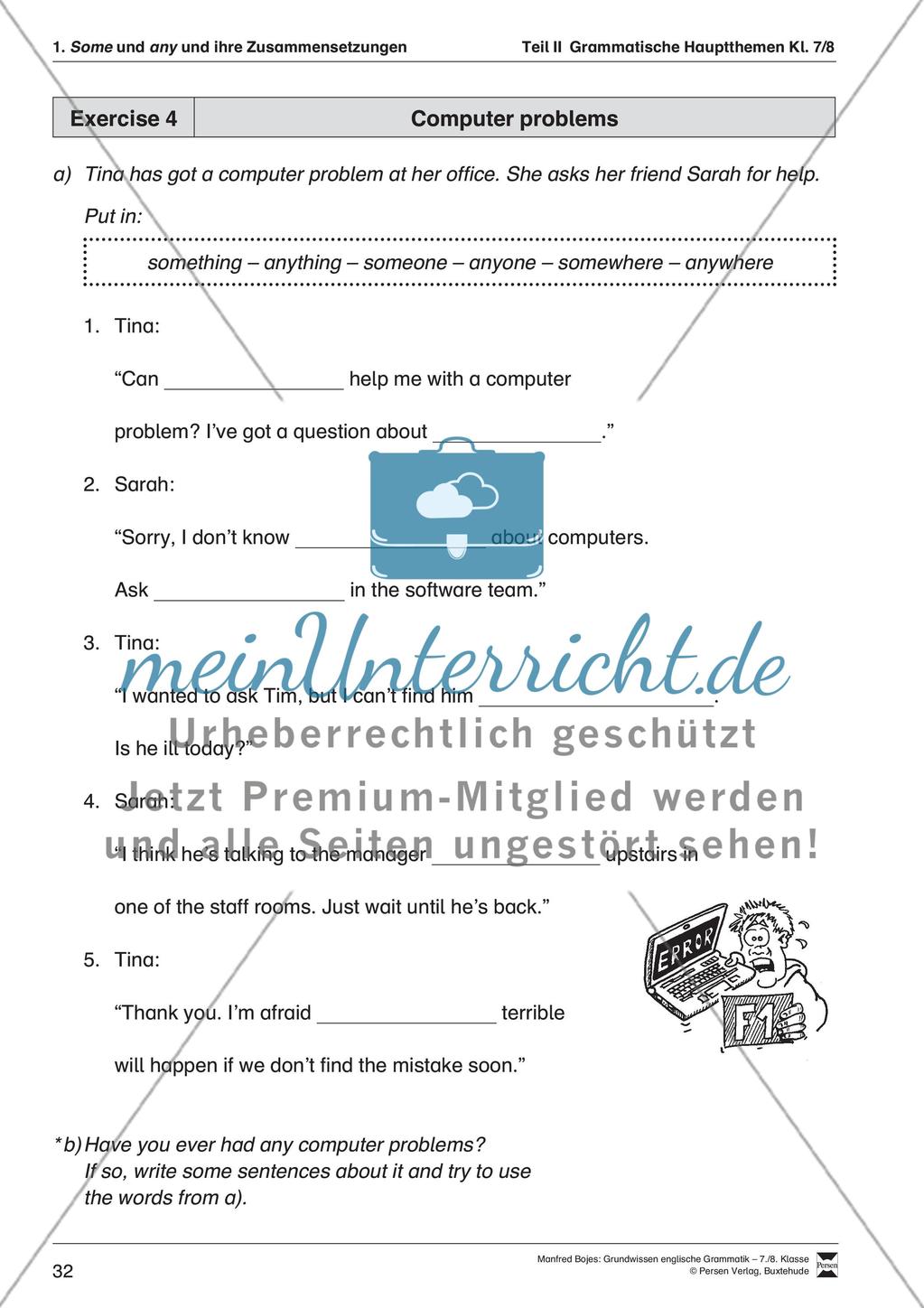Some und any und ihre Zusammensetzungen Preview 6
