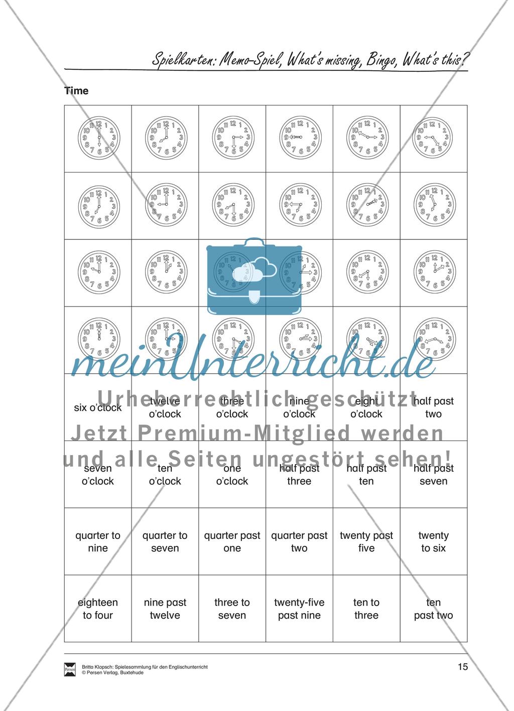 Memo-Spiel / Bingo / What’s missing Preview 8