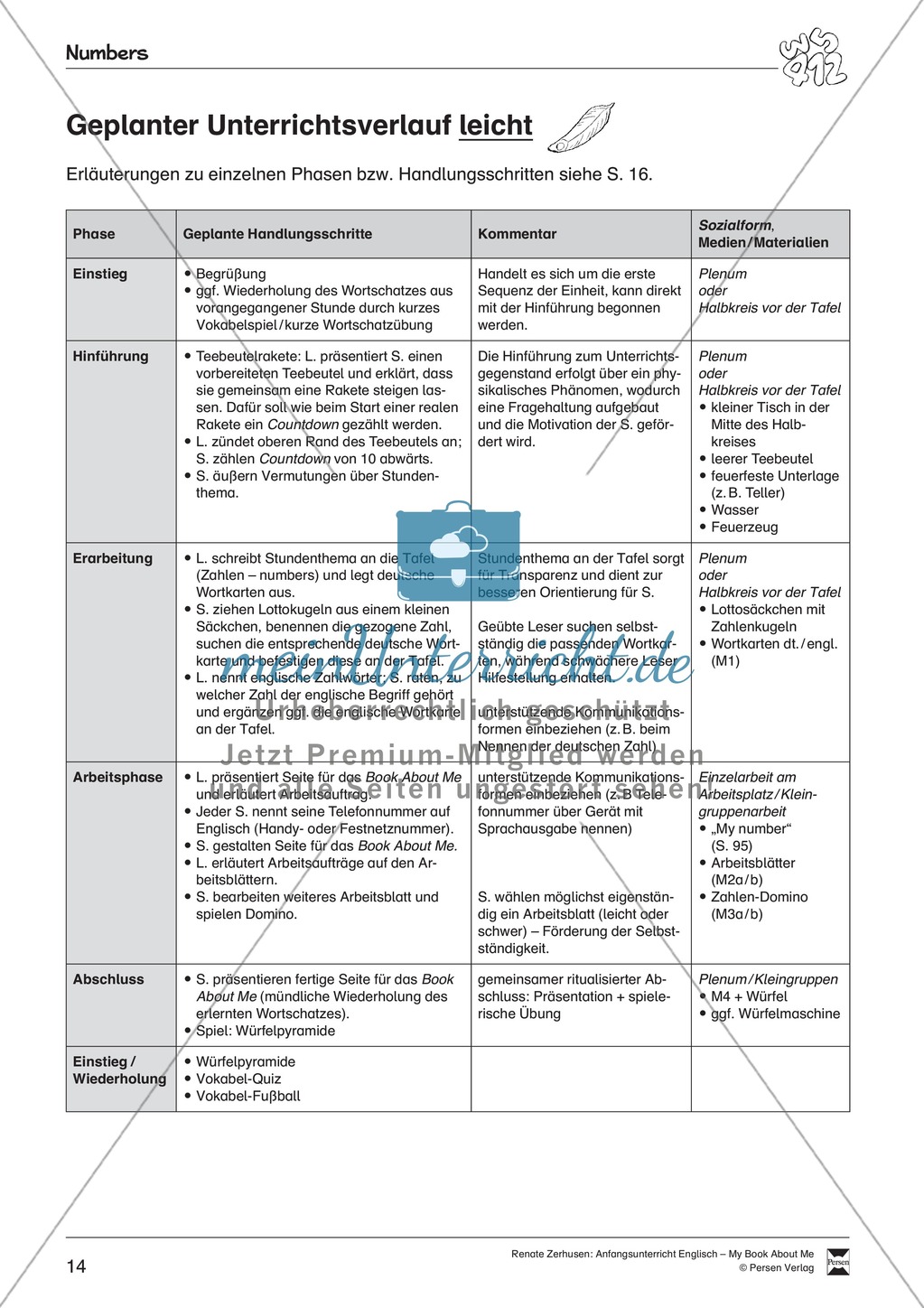 Numbers vocabulary: Worksheets on numbers (Binnendifferenziert) Preview 1