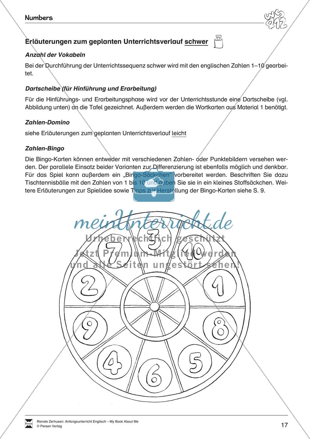 Numbers vocabulary: Worksheets on numbers (Binnendifferenziert) Preview 4