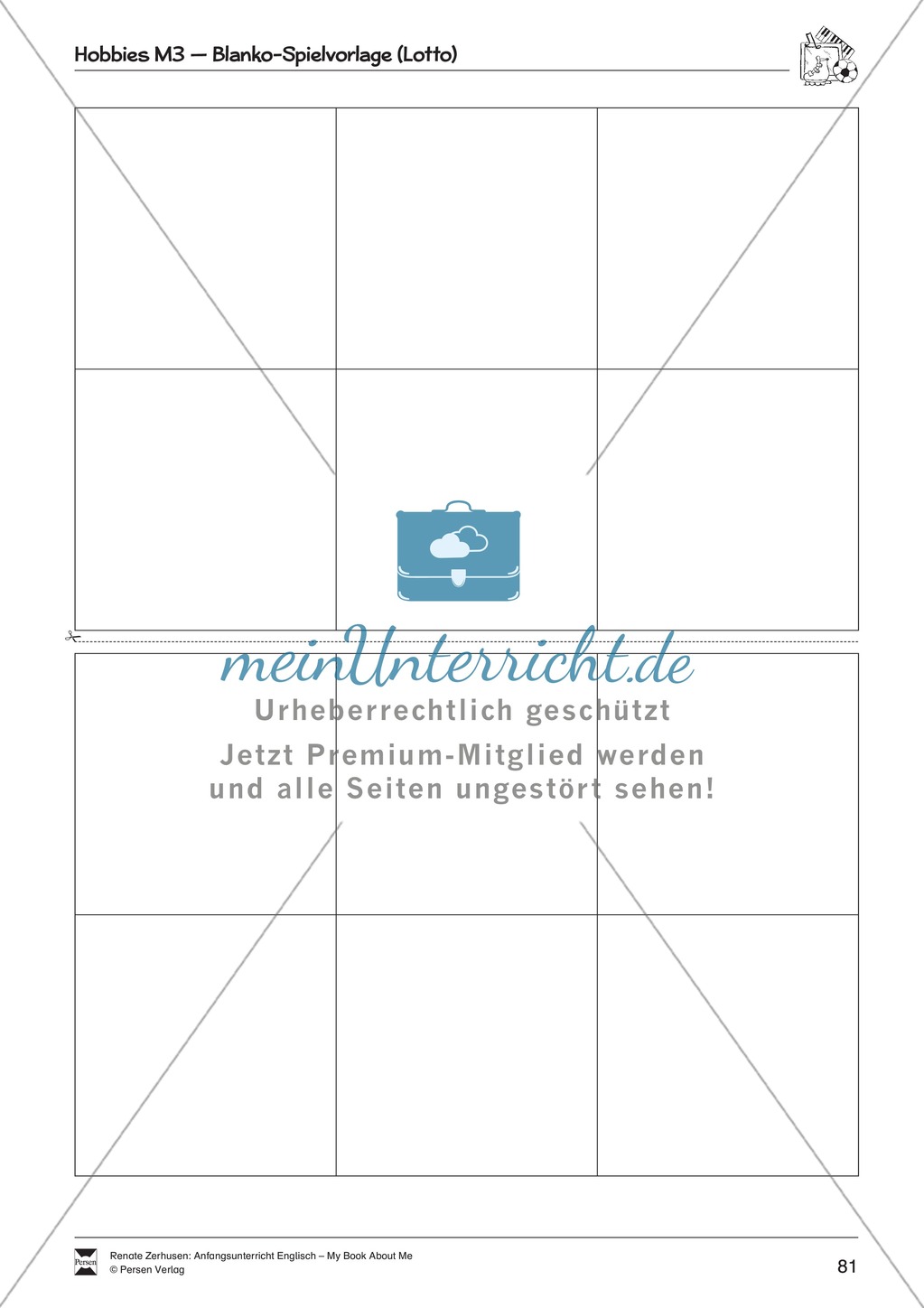 Hobbies vocabulary: Worksheets on hobbies (Binnendifferenziert) Preview 6