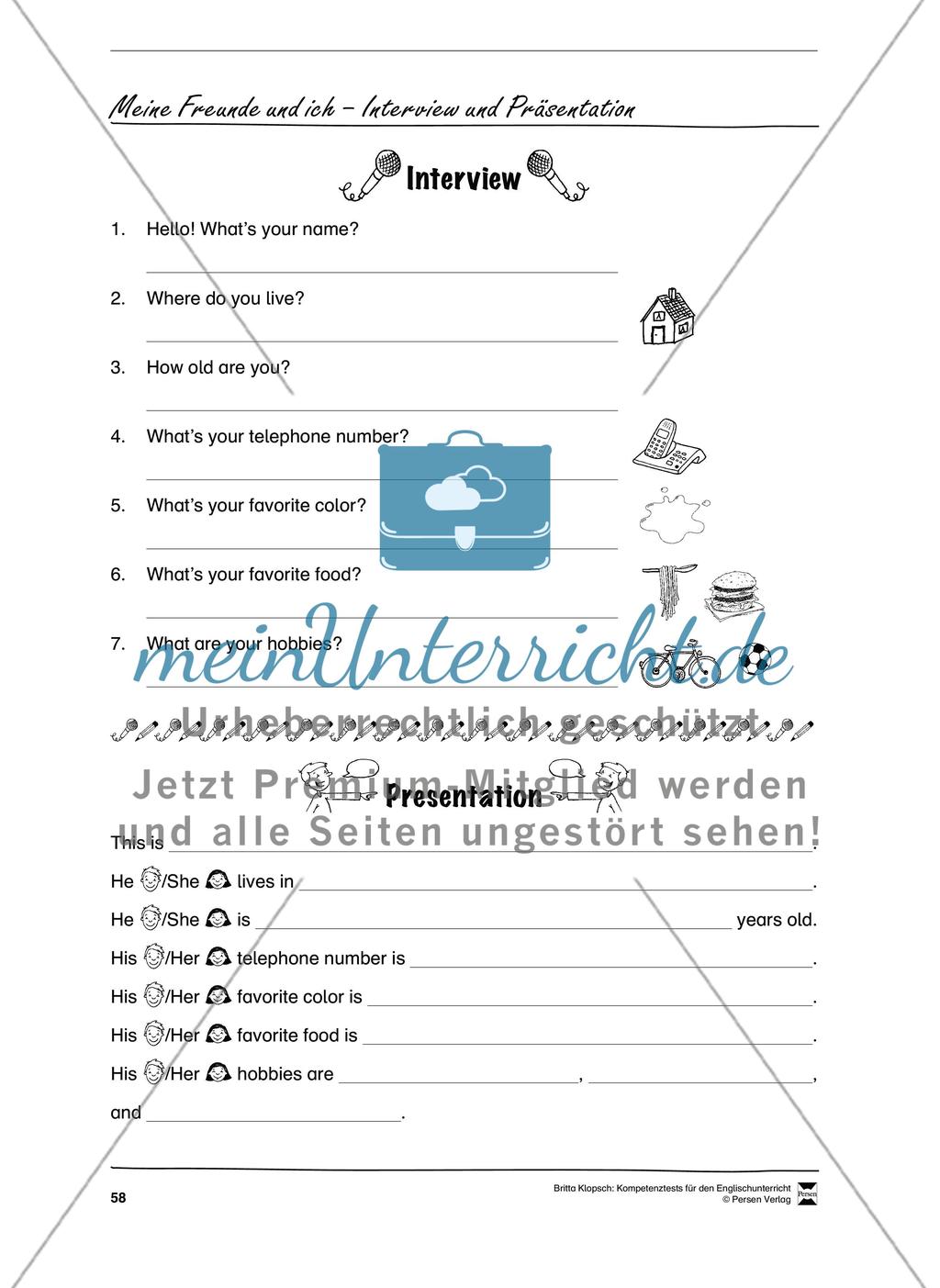 Meine Freude und ich – Interview und Präsentation Preview 3