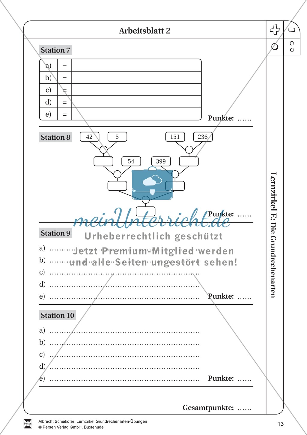 Lernzirkel Grundrechenarten Preview 13