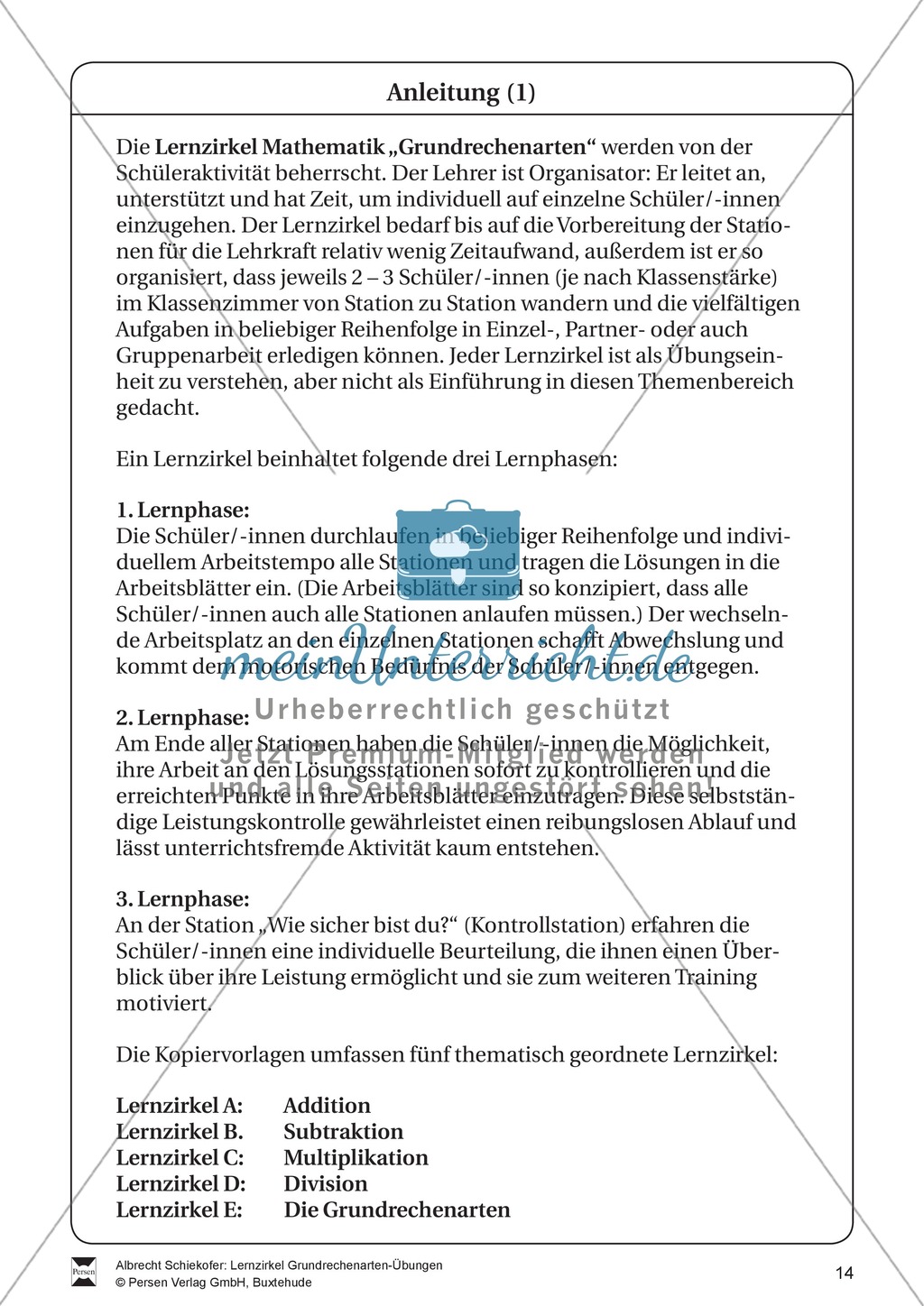 Lernzirkel Grundrechenarten Preview 14