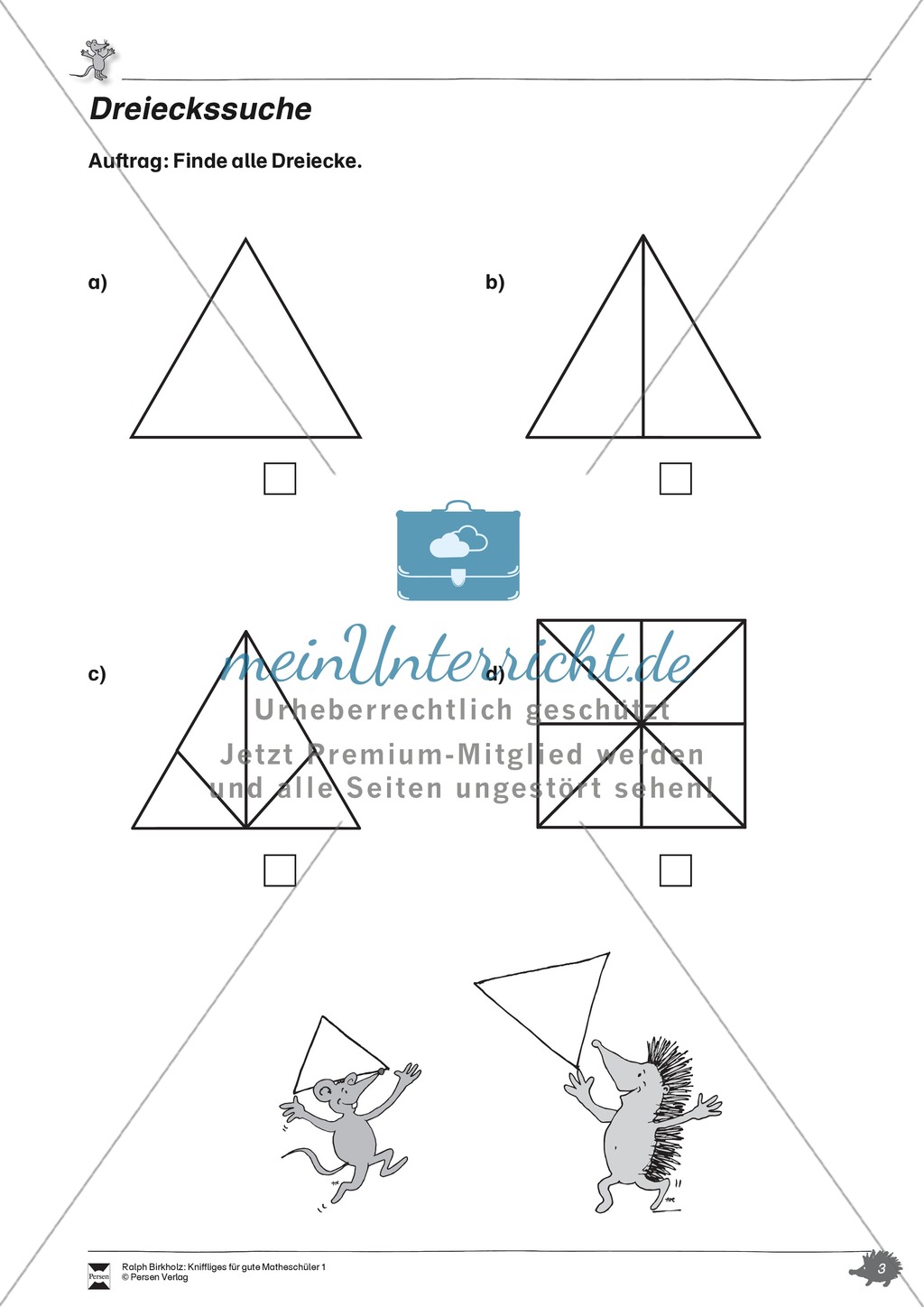 Formen und Muster - geometrische Figuren erkennen und zählen Preview 3