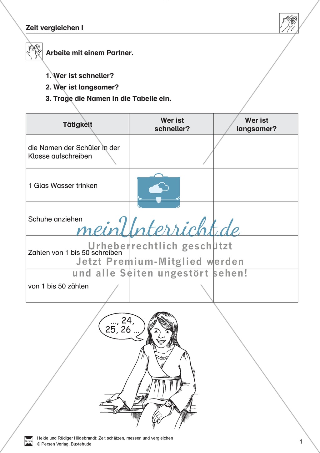 Größeneinheiten: Aufgaben zum Vergleichen verschiedener Zeitabstände Preview 1