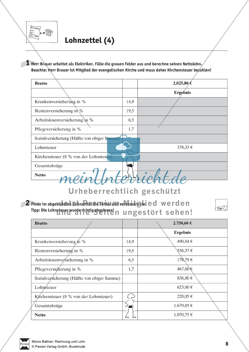Lohnabrechnungen prüfen und verstehen Preview 4