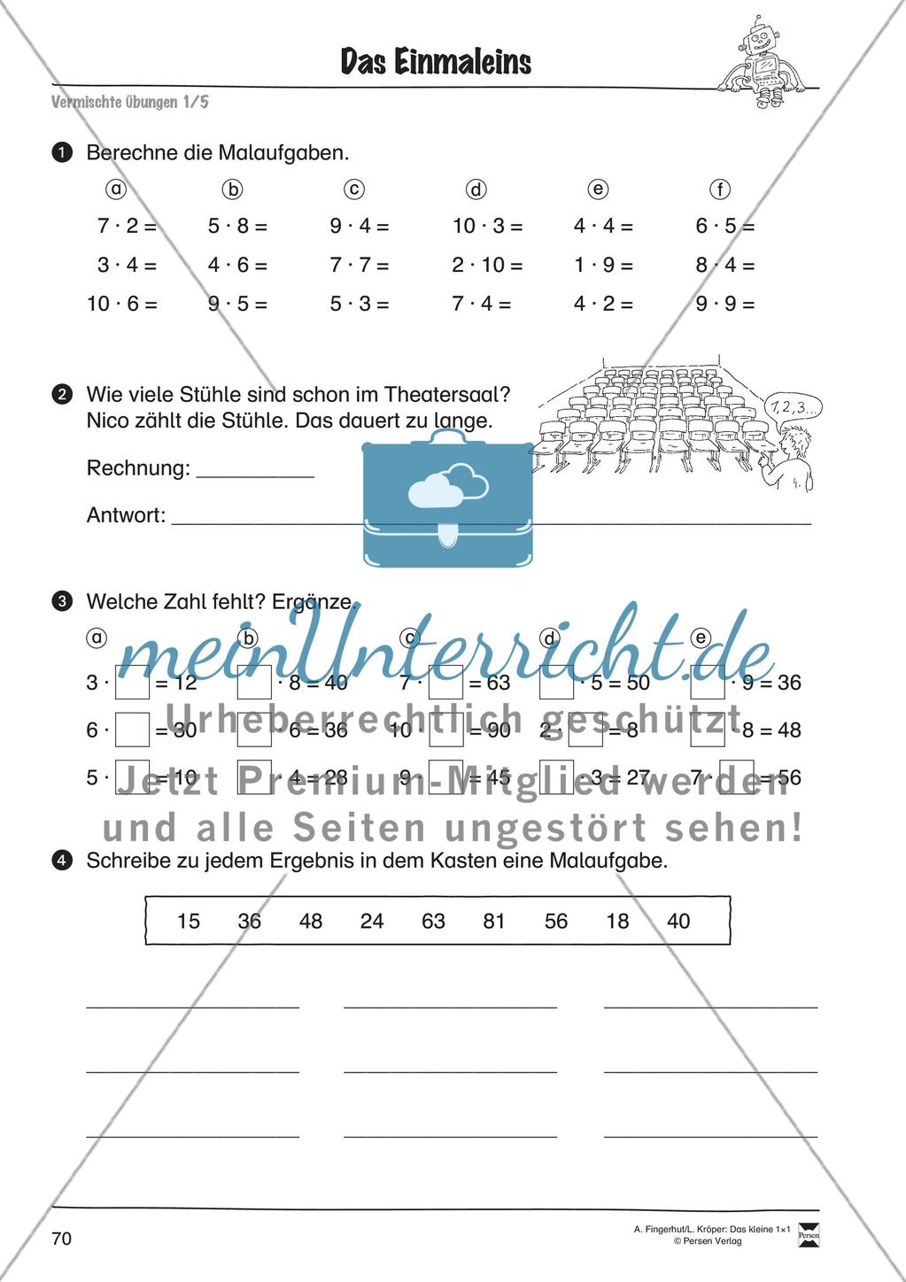 Vermischte Übungen Preview 1
