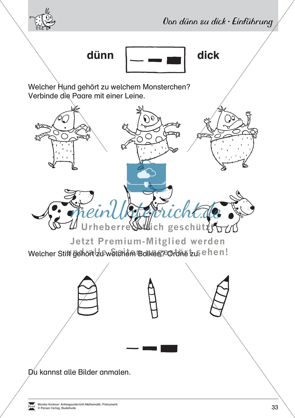 Pränumerik üben: Lineare Reihenfolgen Preview 5