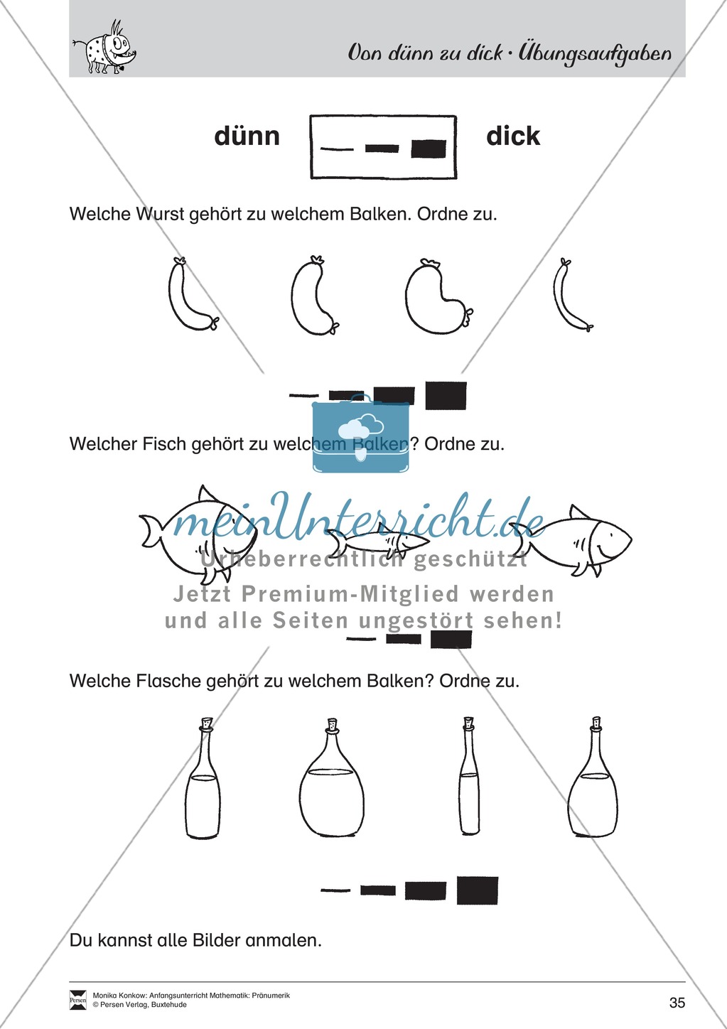 Pränumerik üben: Lineare Reihenfolgen Preview 7
