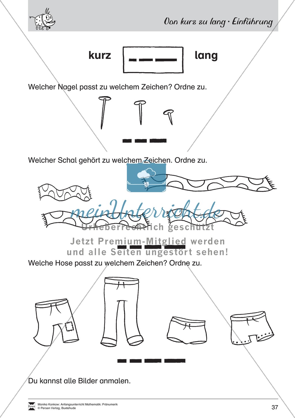 Pränumerik üben: Lineare Reihenfolgen Preview 9