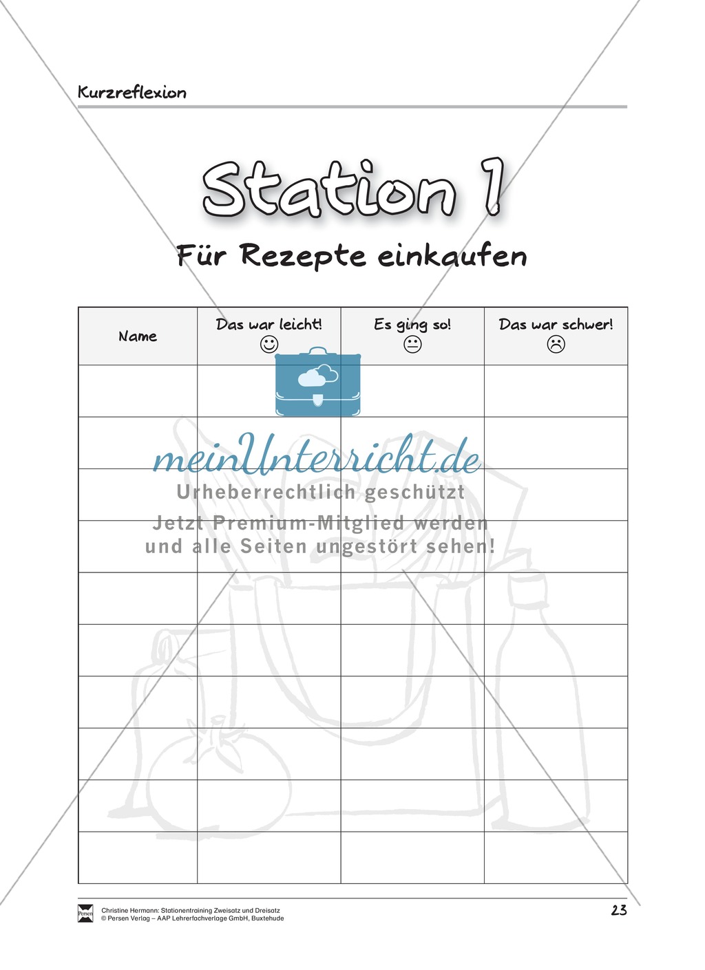 Den Zweisatz üben: Stationsarbeit Preview 15