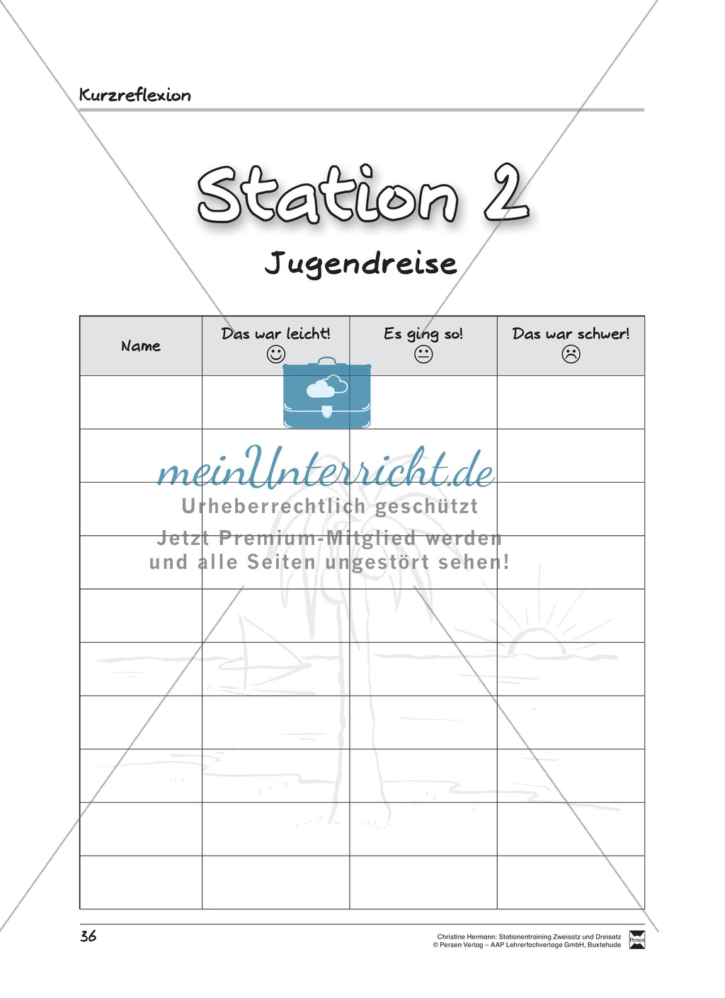Den Zweisatz üben: Stationsarbeit Preview 28