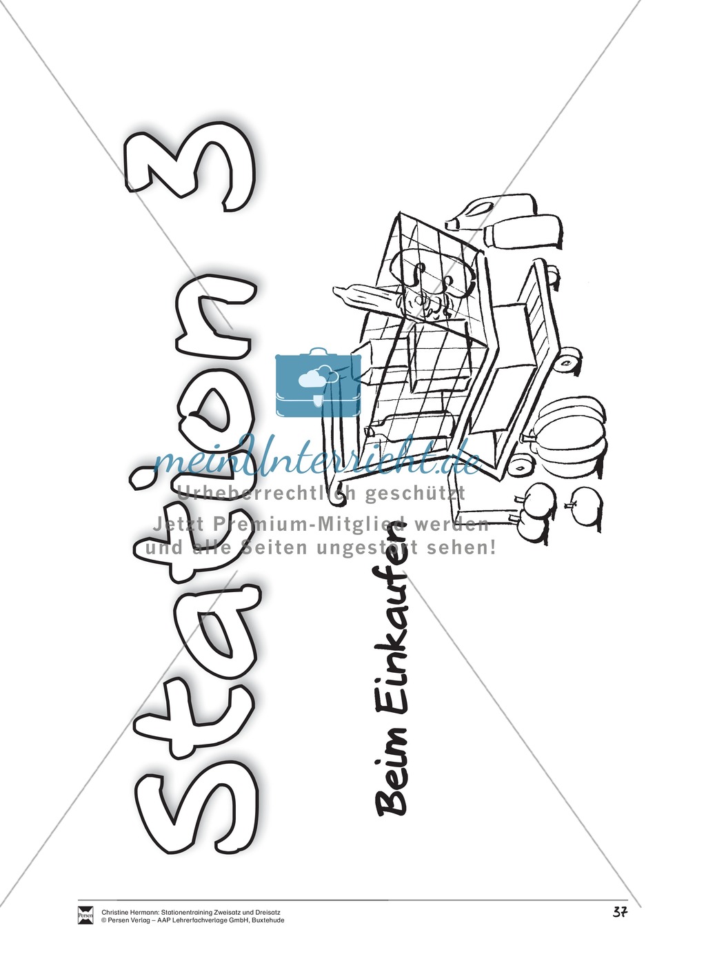 Den Zweisatz üben: Stationsarbeit Preview 29