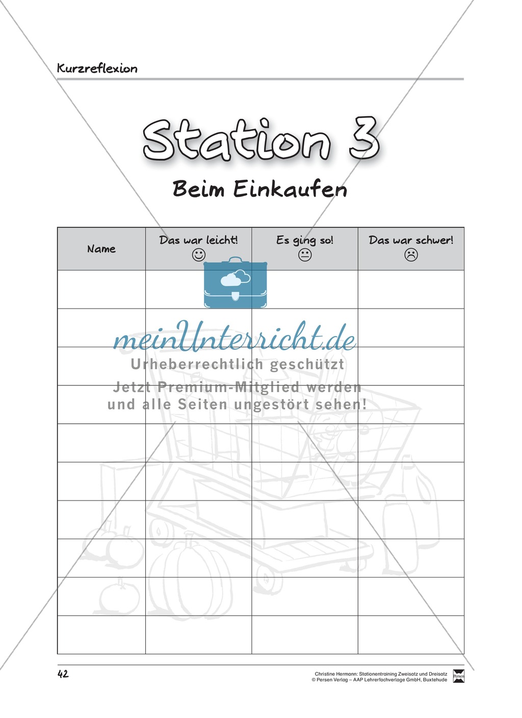 Den Zweisatz üben: Stationsarbeit Preview 34