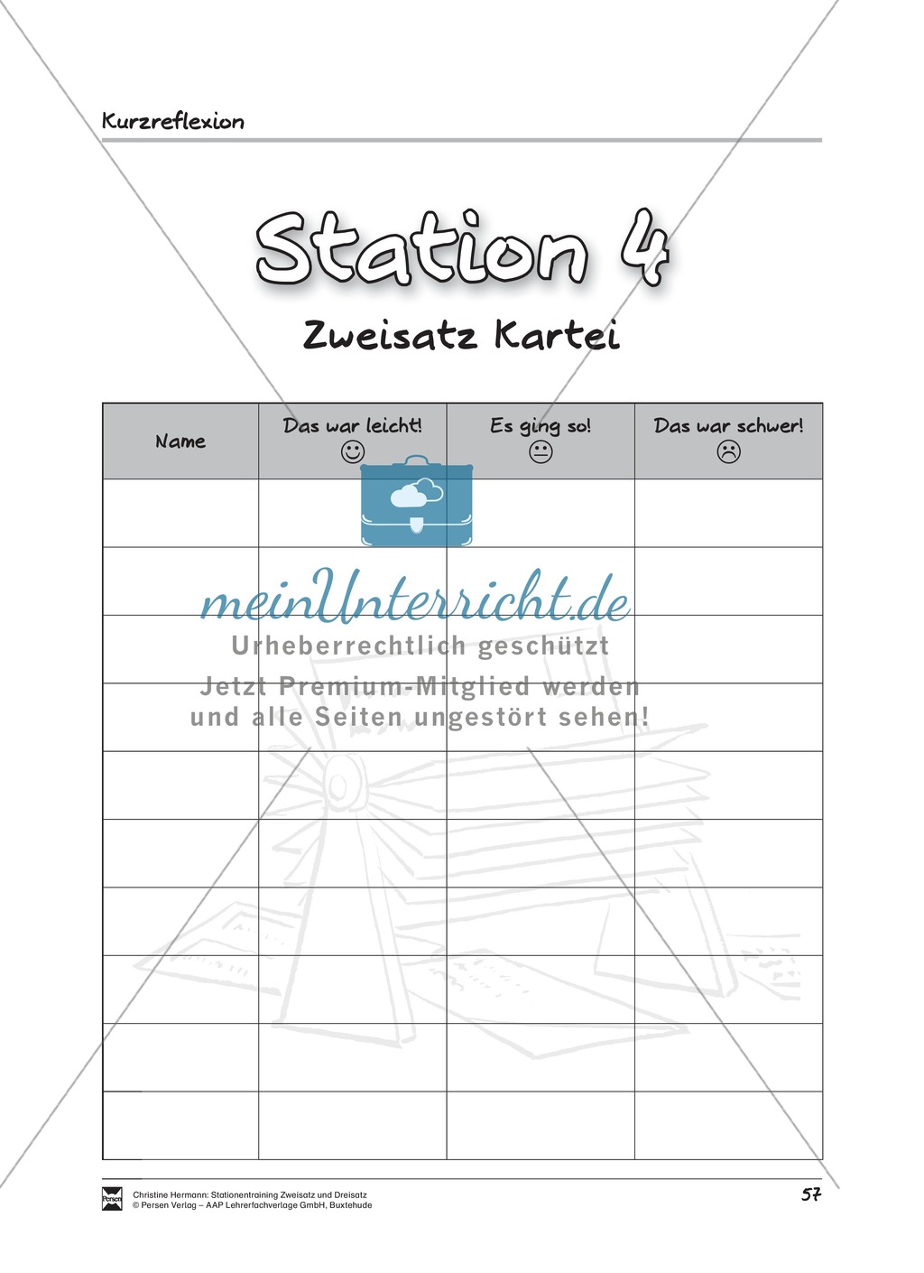 Den Zweisatz üben: Stationsarbeit Preview 49