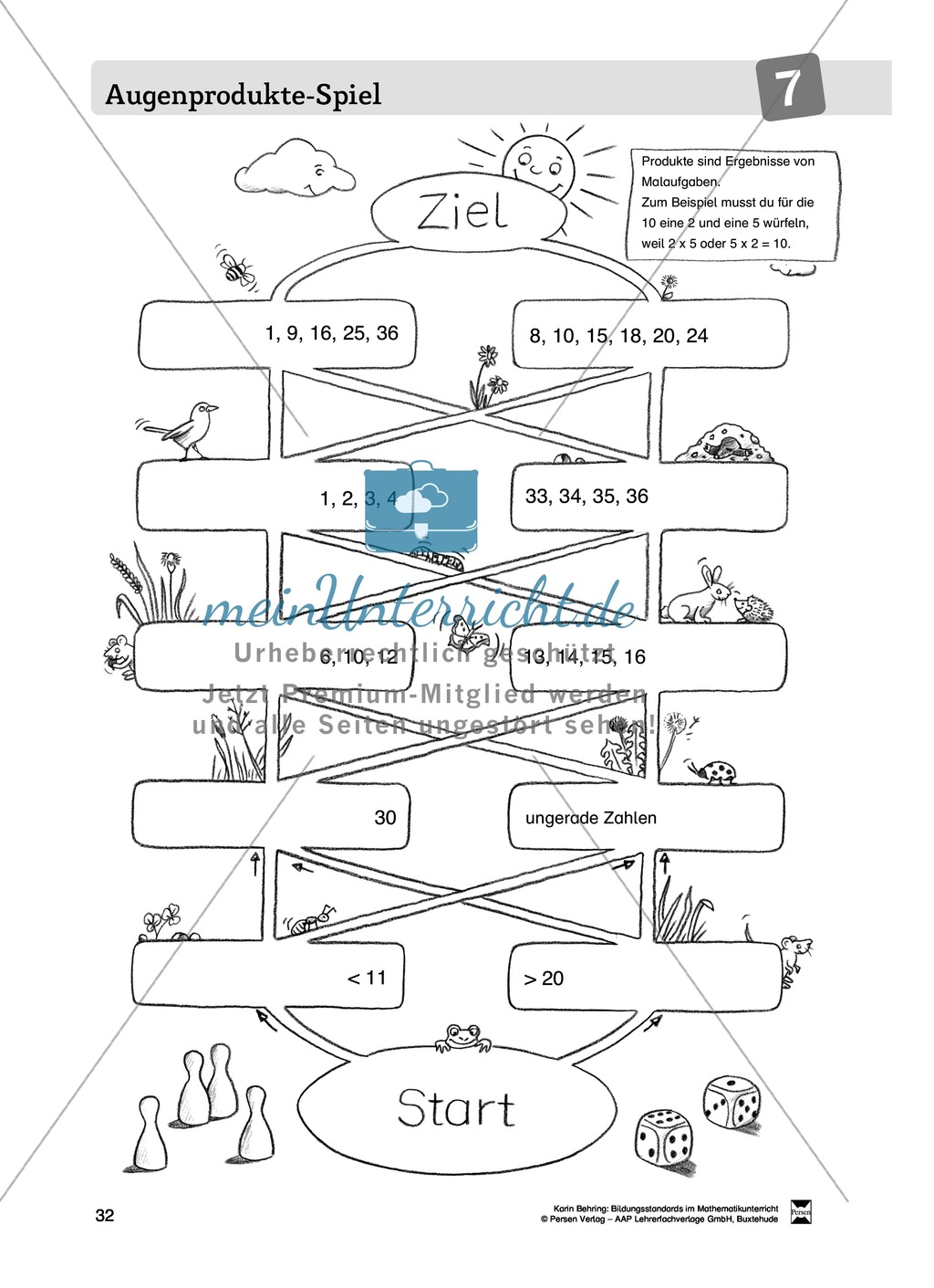 Bildungsstandards im Mathematikunterricht umsetzen: Unterrichtsvorschläge zu Daten + Häufigkeit + Wahrscheinlichkeit Preview 24