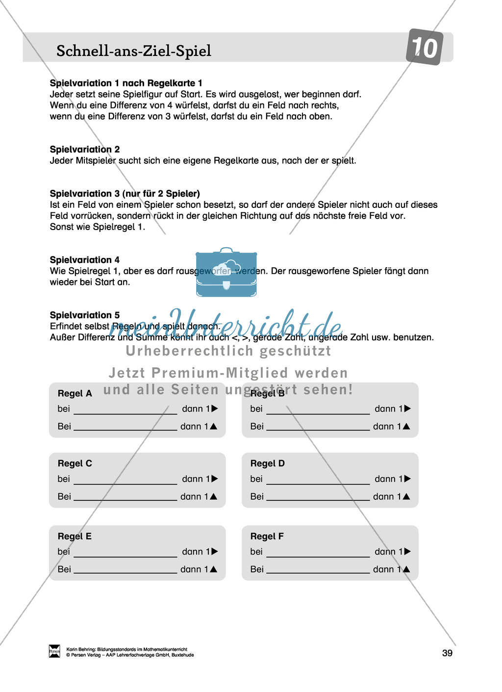 Bildungsstandards im Mathematikunterricht umsetzen: Unterrichtsvorschläge zu Daten + Häufigkeit + Wahrscheinlichkeit Preview 31