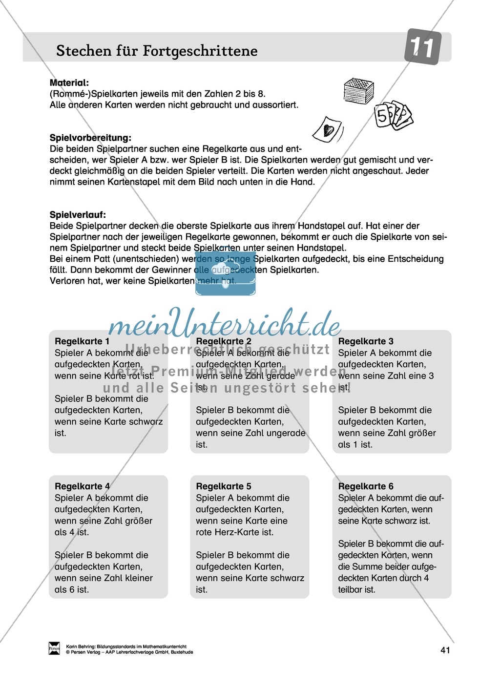 Bildungsstandards im Mathematikunterricht umsetzen: Unterrichtsvorschläge zu Daten + Häufigkeit + Wahrscheinlichkeit Preview 33