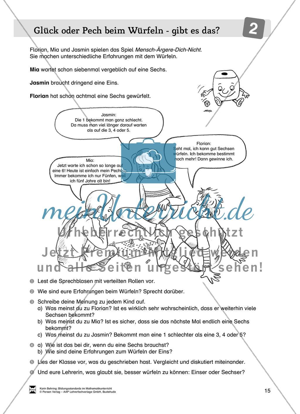 UE 2 Glück oder Pech beim Würfeln – gibt es das? Preview 2