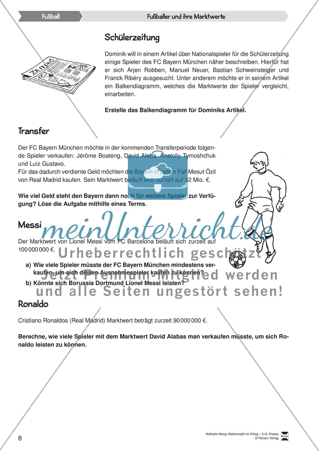 Fußballer und ihre Marktwerte Preview 2