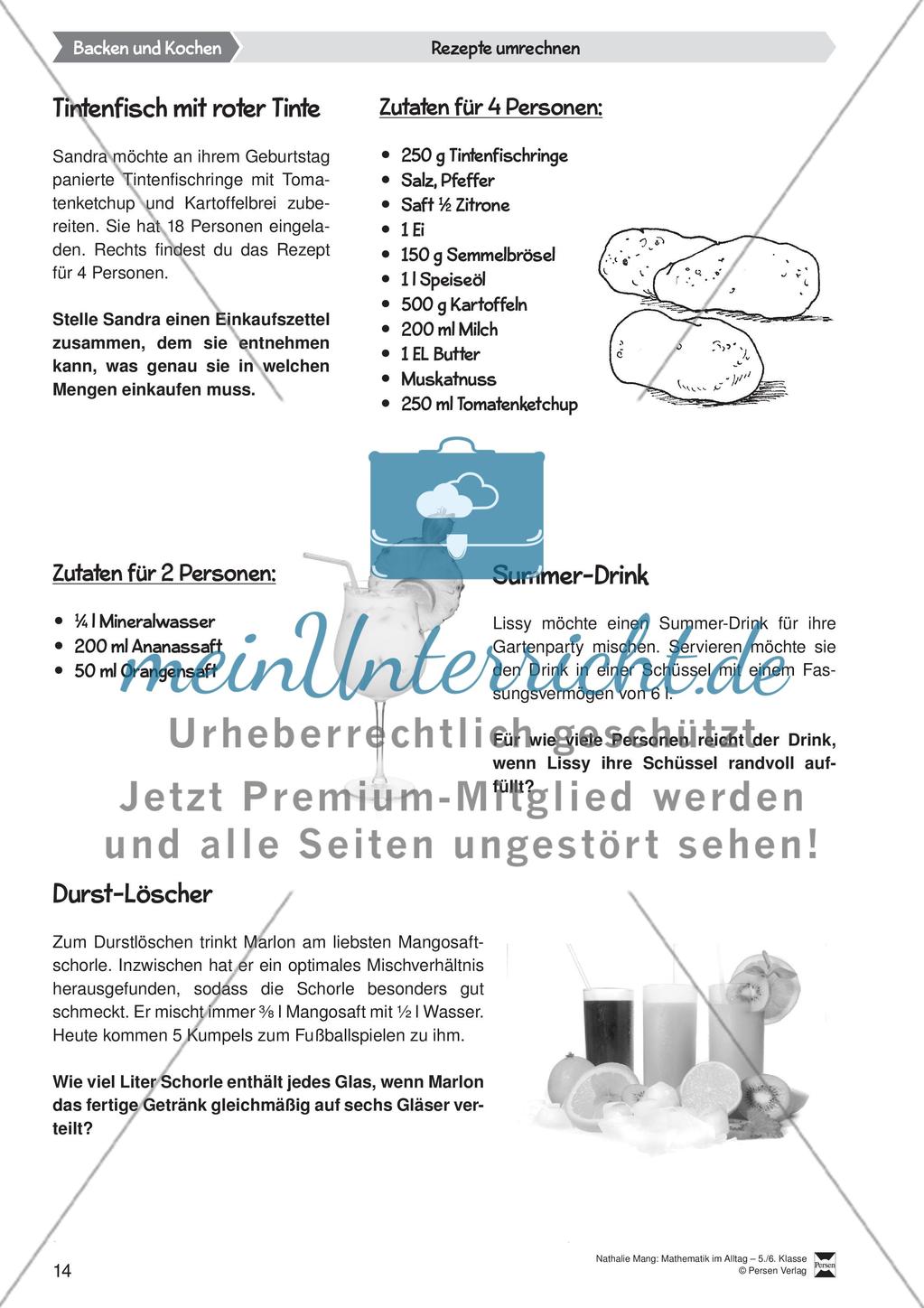 Rezepte umrechnen Preview 2