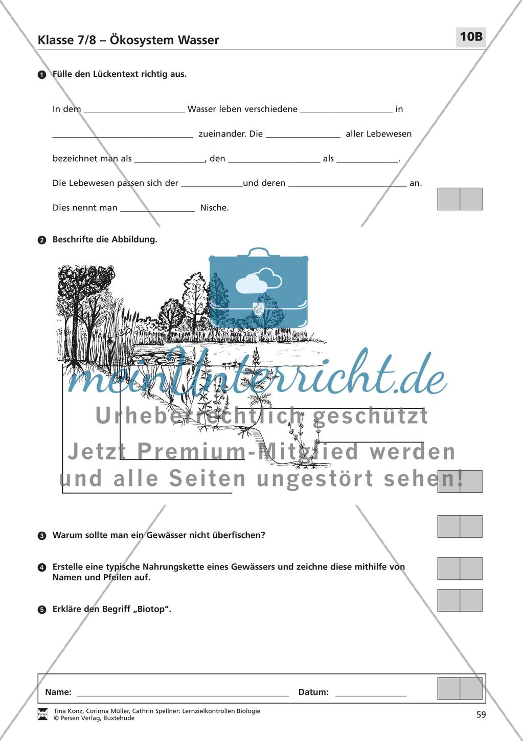 Ökosystem Wasser Preview 2