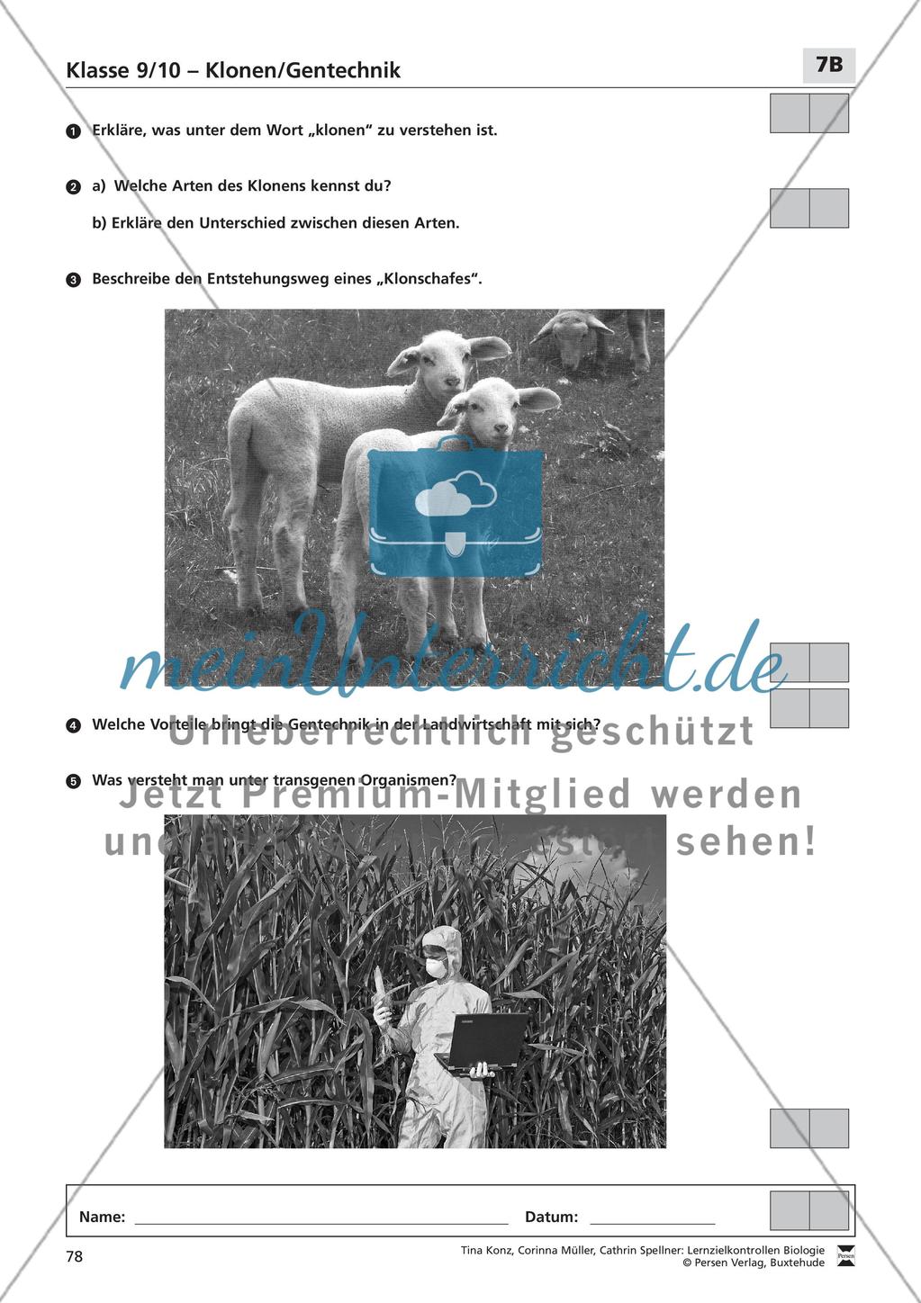 Klonen/Gentechnik Preview 2