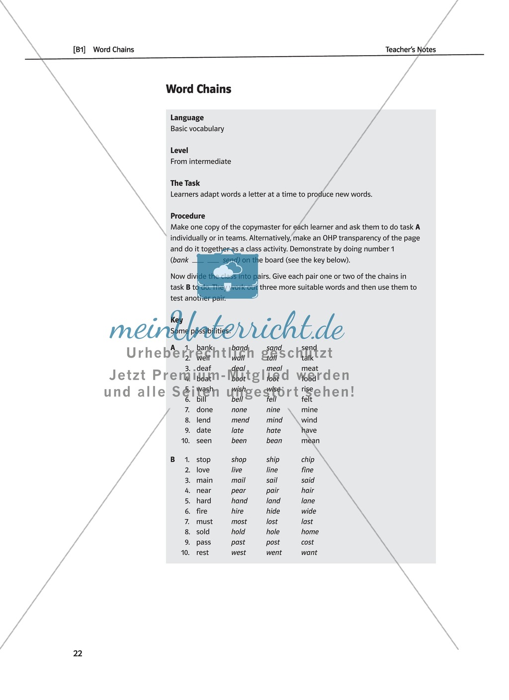 Sounds and Spelling: exercises about silent letter, homophones, homonyms, minimal pairs and tongue-twisters. With solution Preview 7