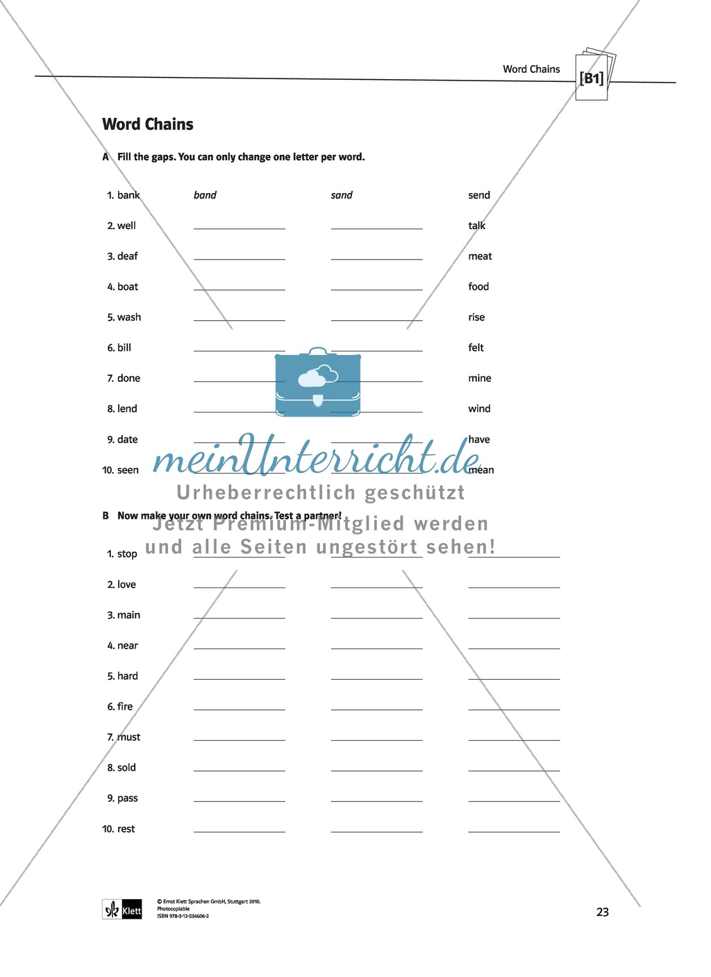 Sounds and Spelling: exercises about silent letter, homophones, homonyms, minimal pairs and tongue-twisters. With solution Preview 8