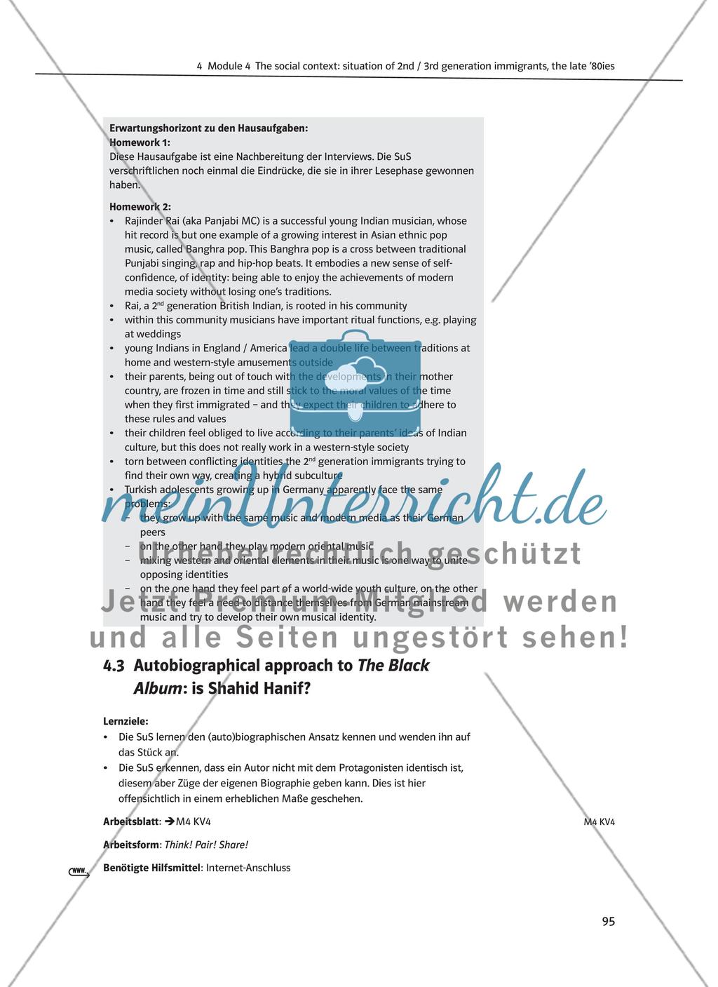 Module 4 The social context: situation of 2nd / 3rd generation immigrants, the late ‘80s Preview 9