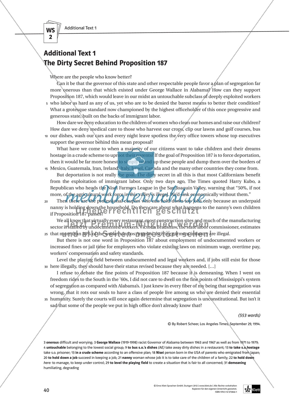 Teaching the Novel in the Classroom: Inhaltszusammenfassung + Kopiervorlagen Preview 14