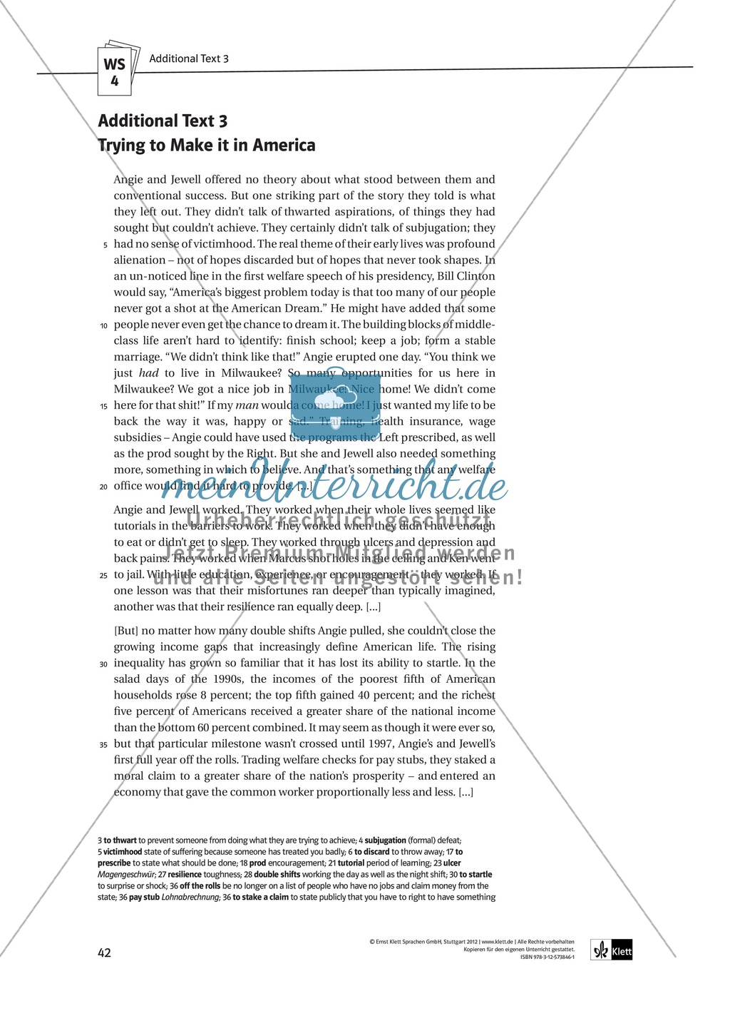 Teaching the Novel in the Classroom: Inhaltszusammenfassung + Kopiervorlagen Preview 16