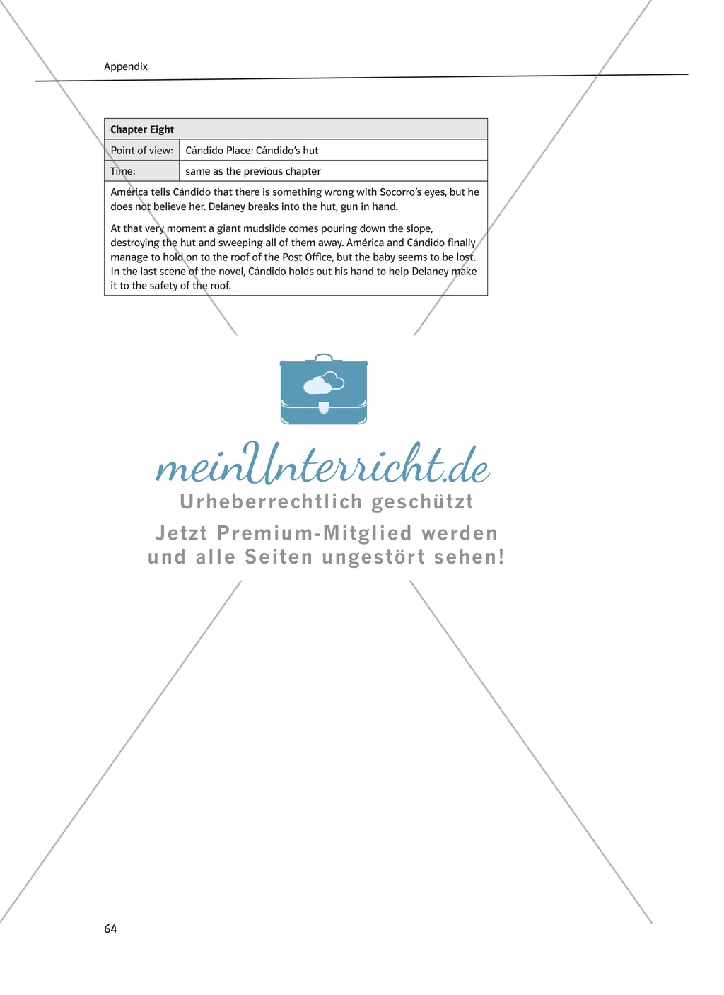 Teaching the Novel in the Classroom: Inhaltszusammenfassung + Kopiervorlagen Preview 36