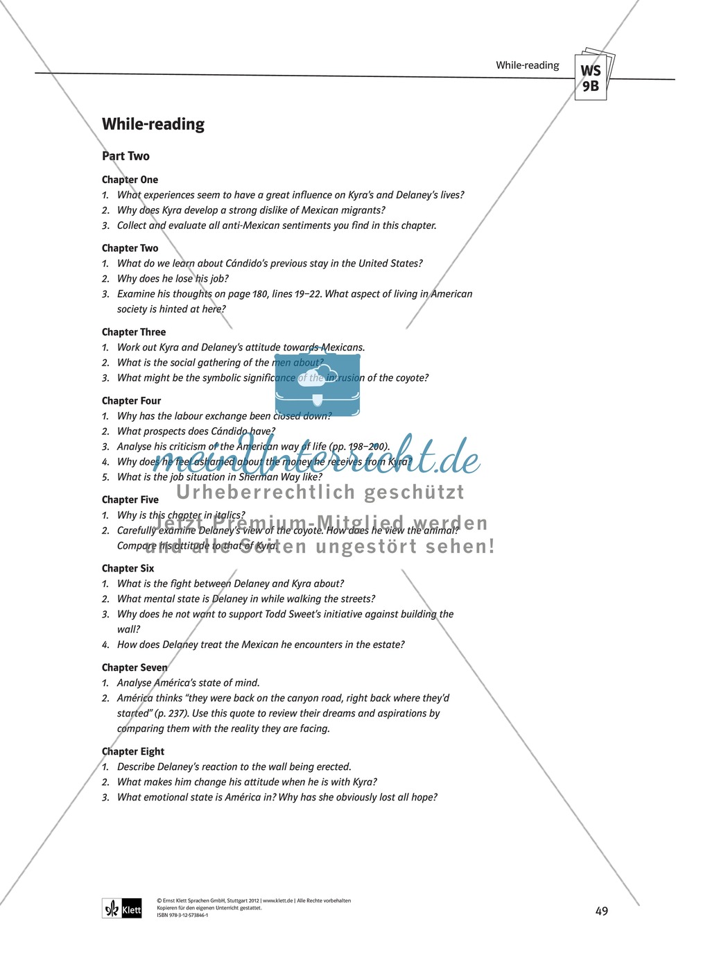 The Tortilla Curtain: Suggestion for a test Preview 15