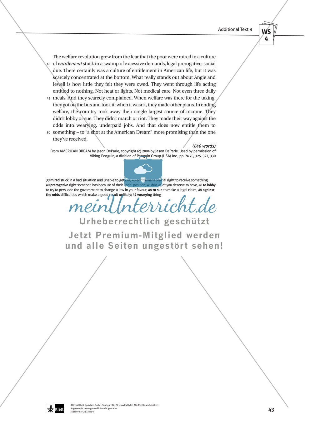 The Tortilla Curtain: Suggestion for a test Preview 9