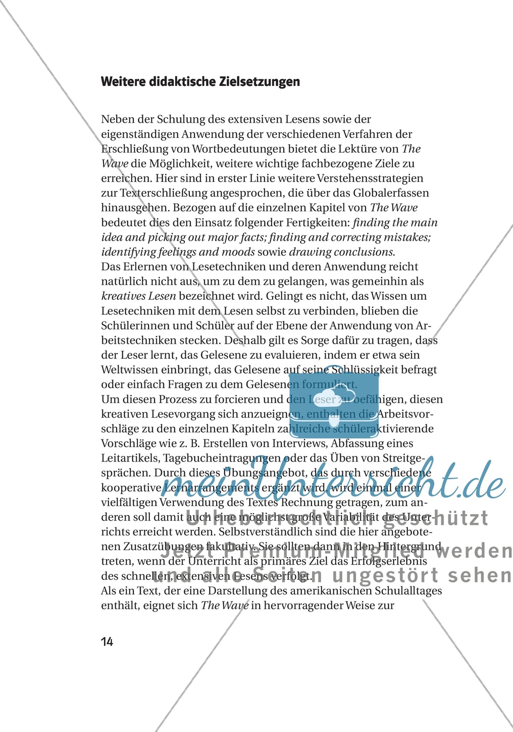 The Wave: Vorwort + Hintergrundwissen Preview 8