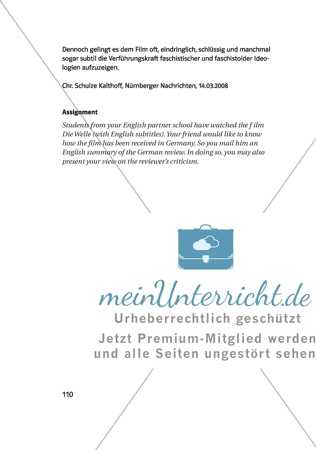 Klausurvorschläge zum Buch