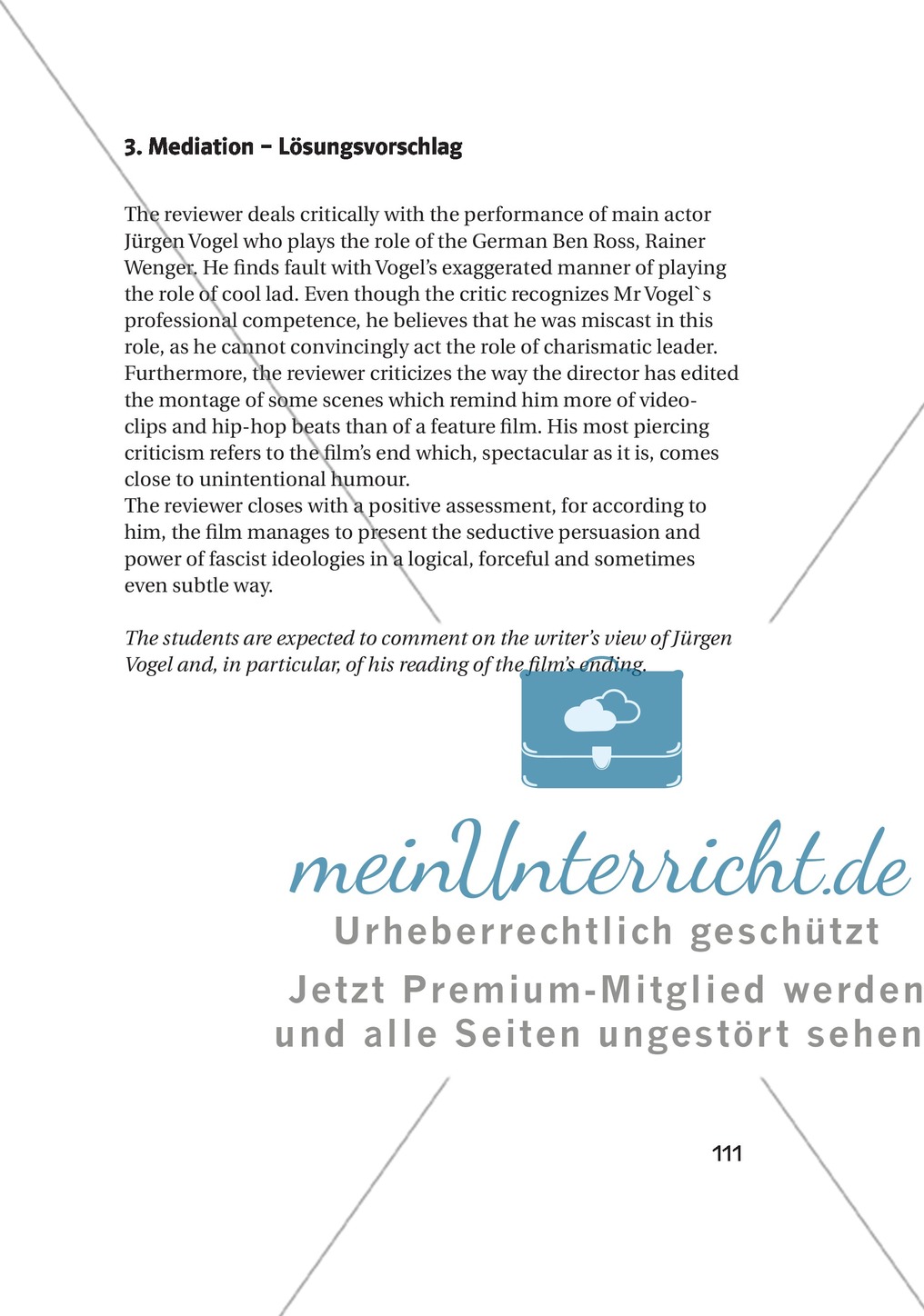 Klausurvorschläge zum Buch