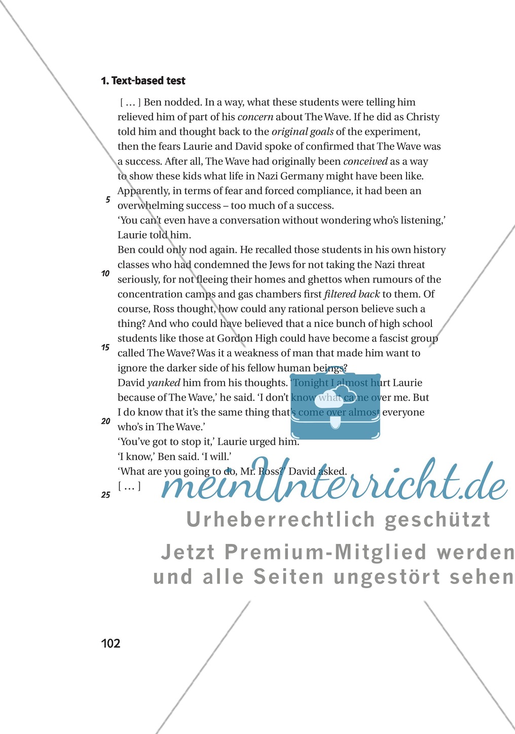 Klausurvorschläge zum Buch